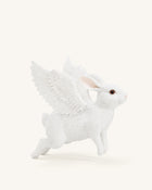 Flying Bunny Shaped Bag - White