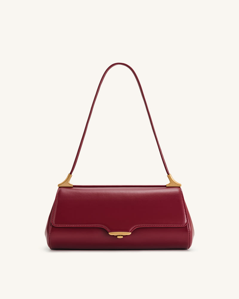 Eloise Shoulder Bag - Burgundy