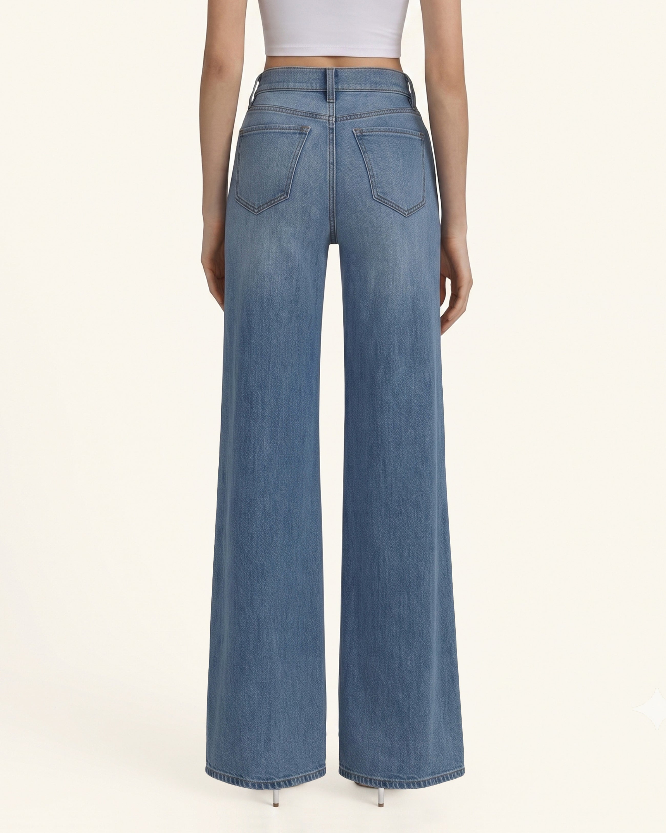 The Daydreamer Pastel Bow-Knot  Jeans - Dancing in The Moonlight