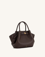 Hana Mini Tote Bag - Dark Brown