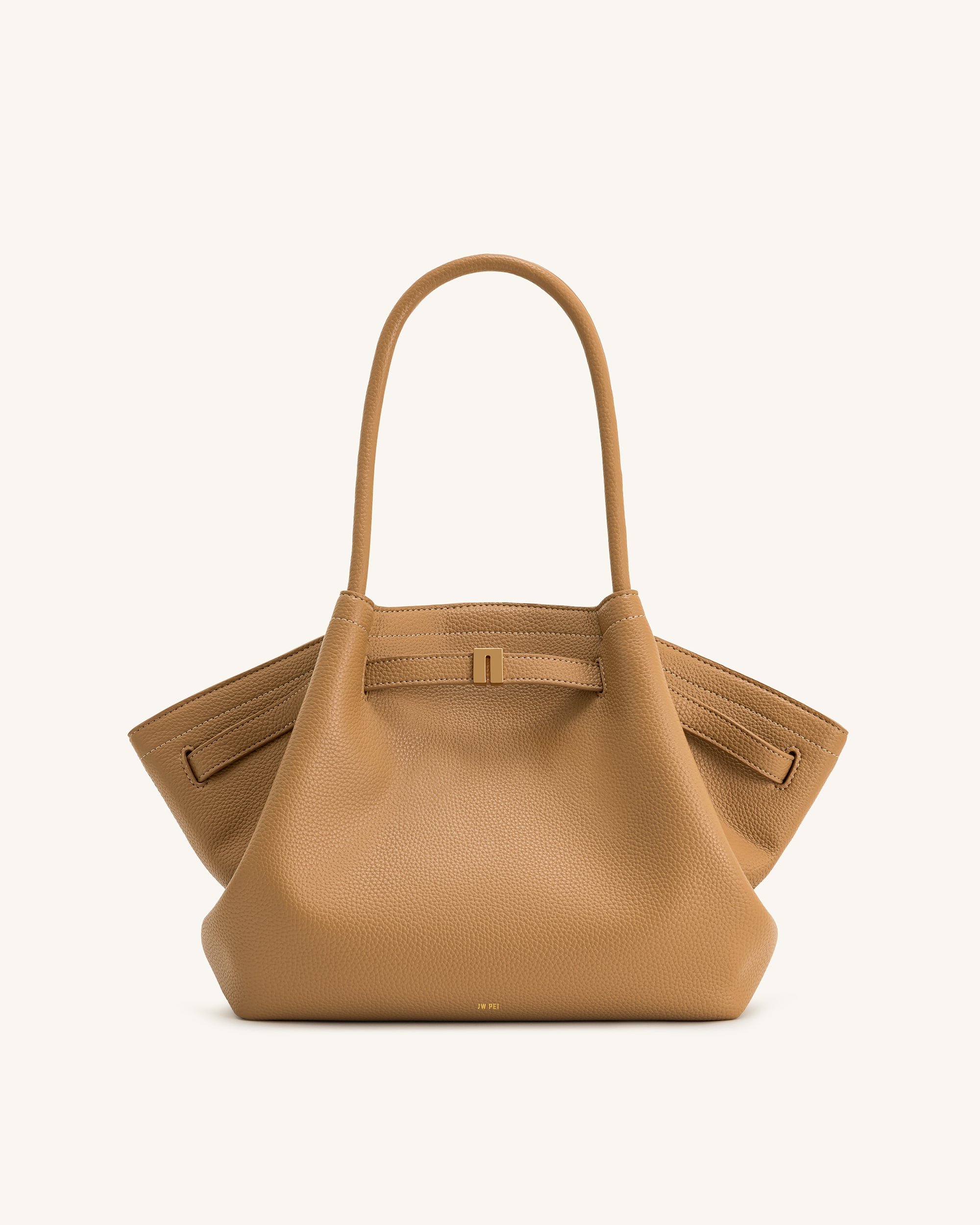 関税送料込 JW PEI 限定 ファー HANA ショルダー トートバッグ Mini Tote Bag Green Faux Suede Women bag - JW PEI Hana