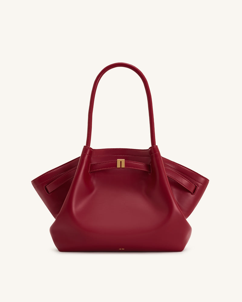 Hana Medium Tote Bag - Claret