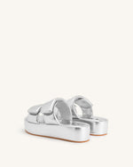 Lexi Metallic Sandal - Silver