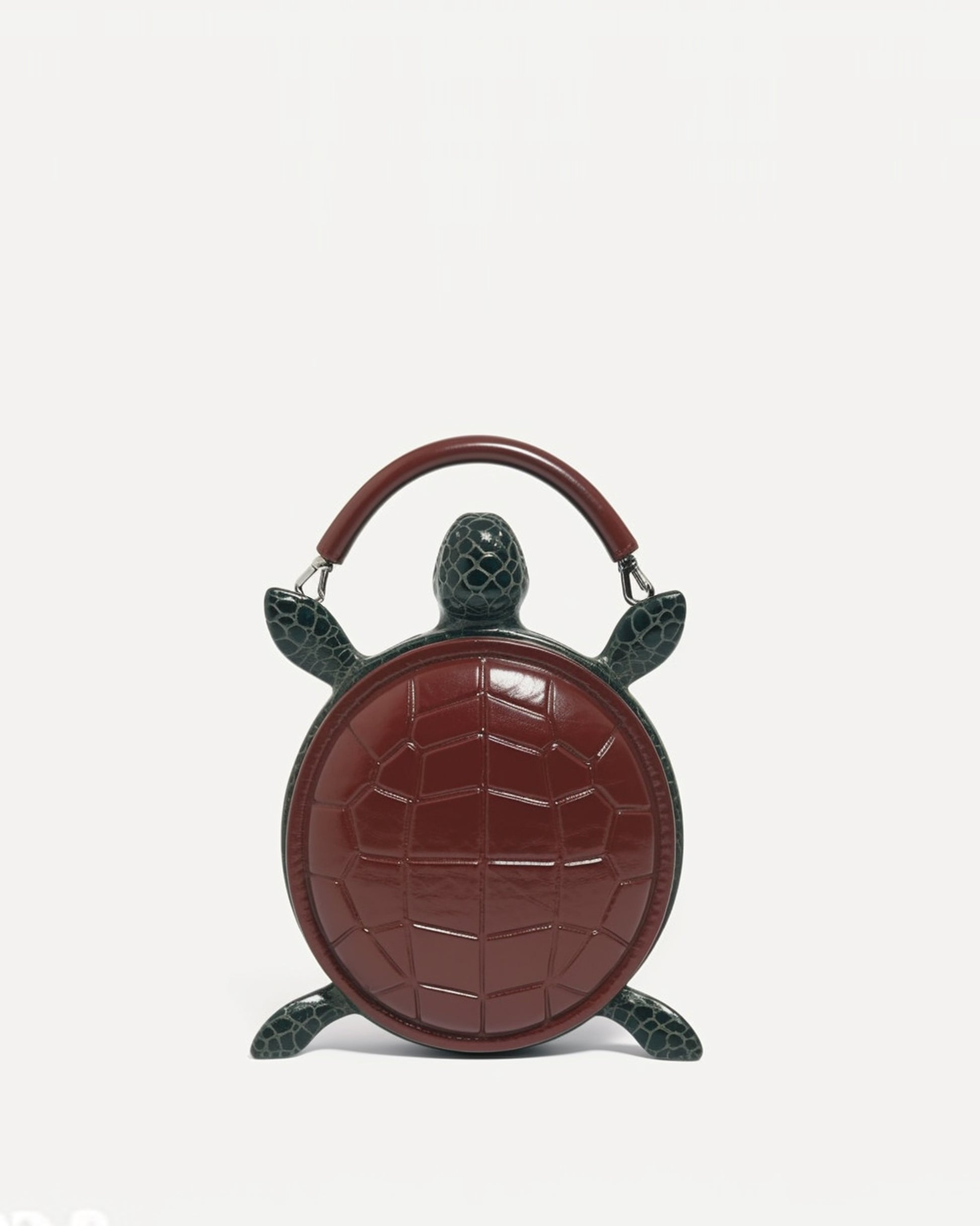 Noelle Turtle Bag Brown & Green JW PEI