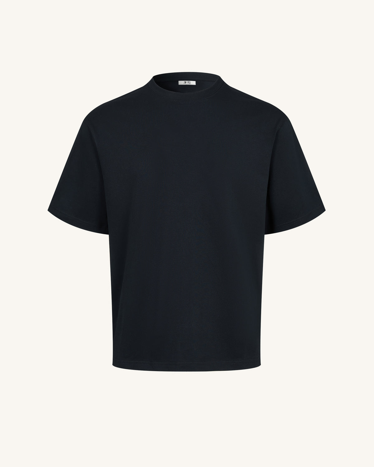 The Seraphic Starry Wing Graphic Tee - Black