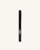 Retro Icon Artificial Crystal Phone Case - Black