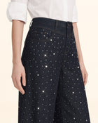 The Rhinestone Overachiever Jeans - Deep Thoughts Only