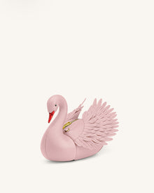 Alani Swan Shaped Crossbody Bag - Light Pink