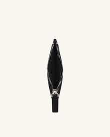 Seren Zipped Card Case - Black