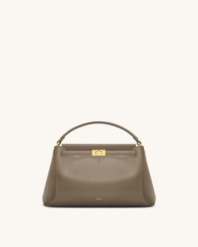 Carmen Top Handle Bag - Taupe
