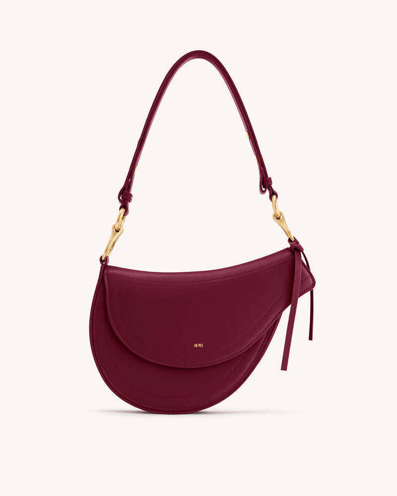 Ashlie Crossbody Bag - Burgundy