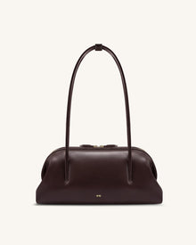 Aveline Shoulder Bag - Dark Brown