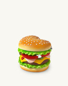 Heart Burger Novelty Clutch Bag - Multicolor