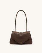 Maya Envelope Shoulder Bag - Brown