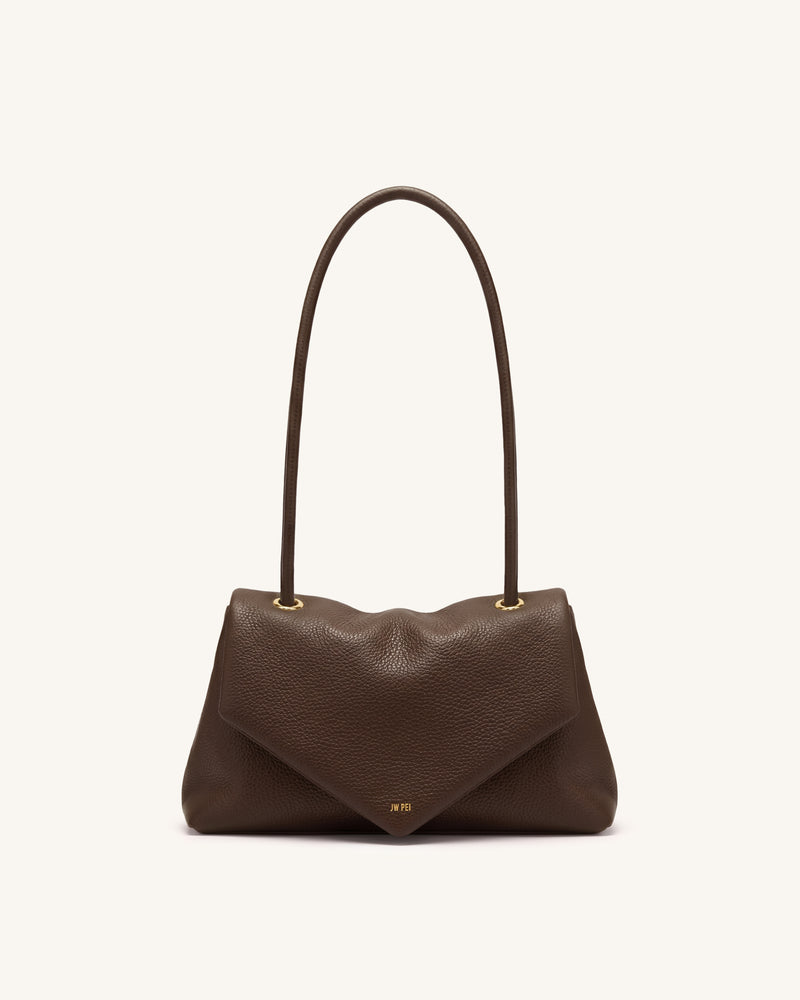 Maya Envelope Shoulder Bag - Brown