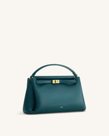 Carmen Top Handle Bag - Teal