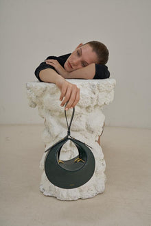 Rantan Bag - Dark Green Croc