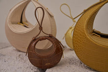 Rantan Super Mini Bag - Brown Croc