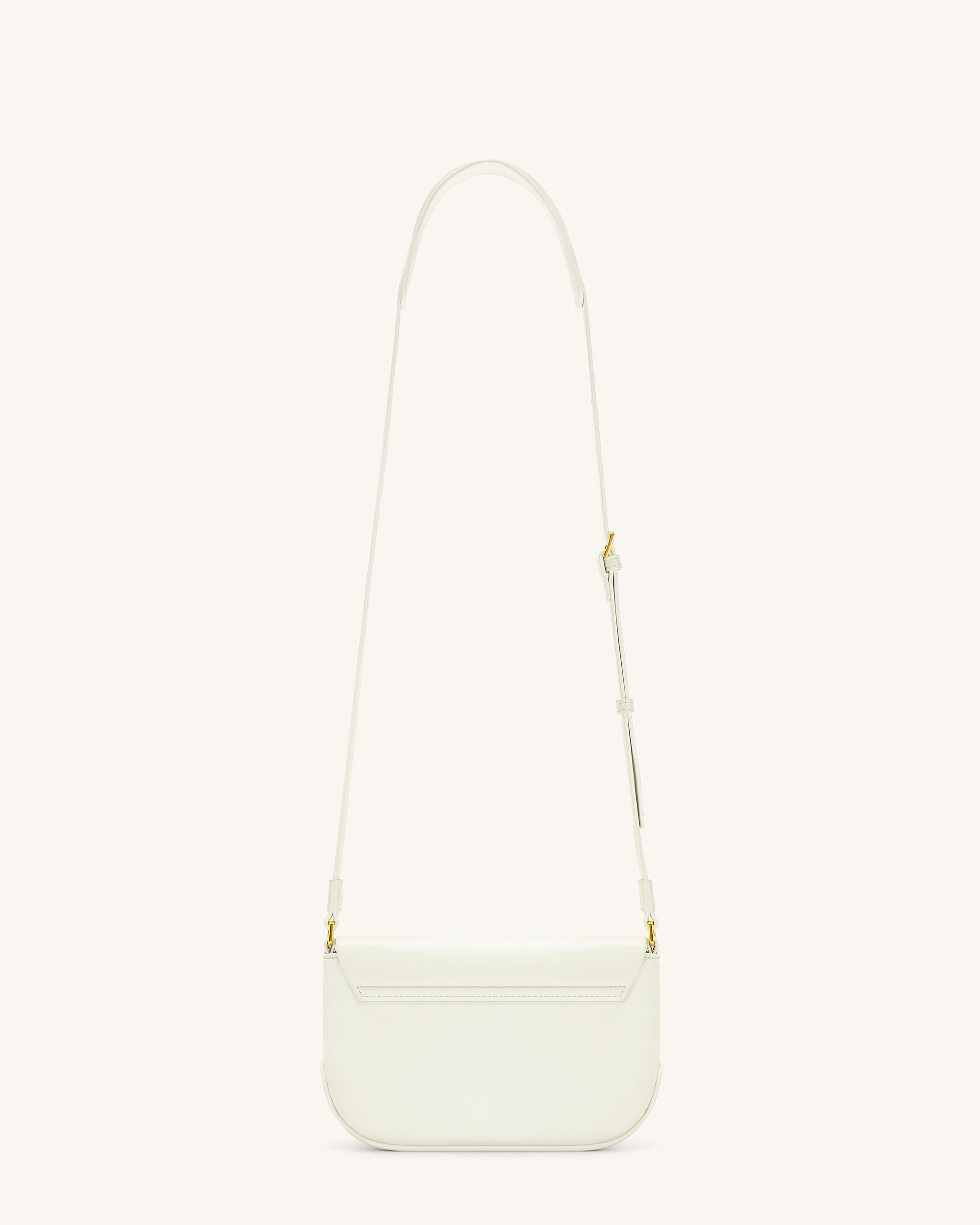 Debby Flap Crossbody  Bag - White