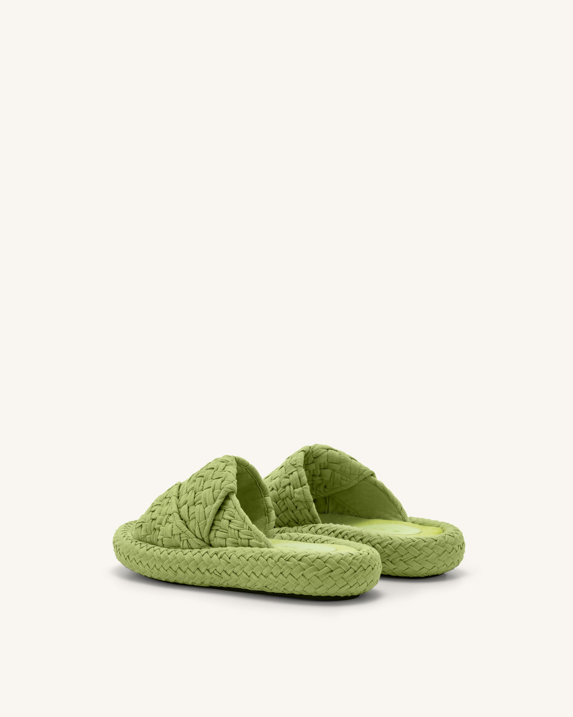 Lilah Woven Platform Sandal - Lime Green - JW PEI