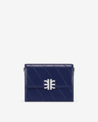 Mira Mini Flap Bag - Dark Blue