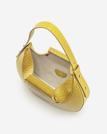 Rantan Bag - Yellow Croc