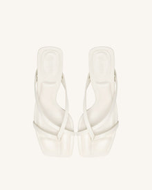 Maeve Strappy Mule - Ivory