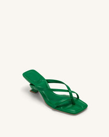 Maeve Strappy Mule - Green