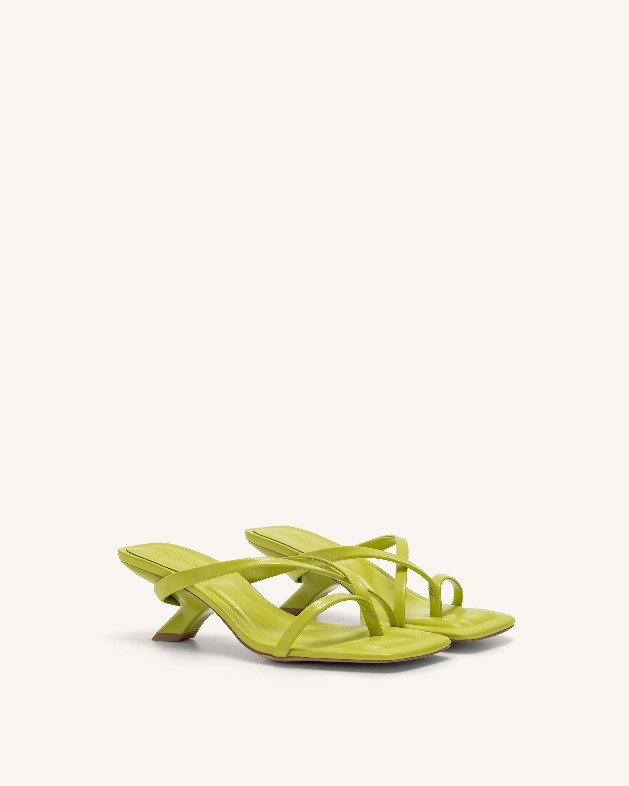 Maeve Strappy Mule - Lime Green