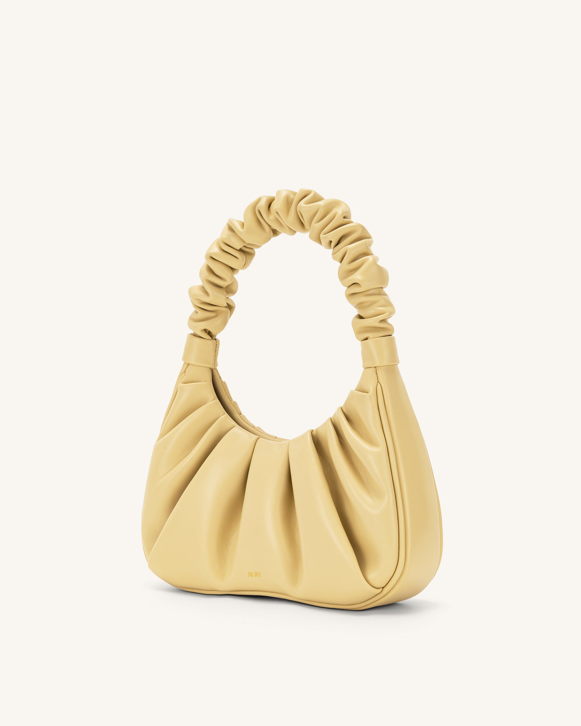 Gabbi Ruched Hobo Handbag - Butter - JW PEI