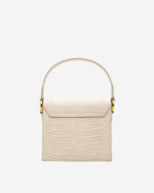 Lucy Bag - Ivory Croc