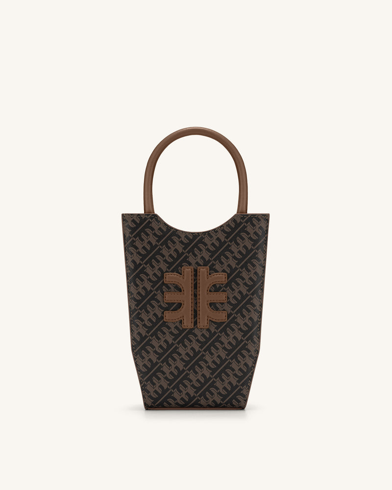 FEI Phone Bag - Dark Brown