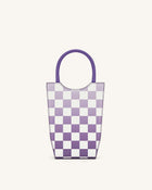 FEI Gradient Checkerboard Phone Bag - Purple