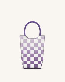 FEI Gradient Checkerboard Phone Bag - Purple