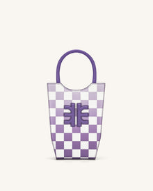 FEI Gradient Checkerboard Phone Bag - Purple