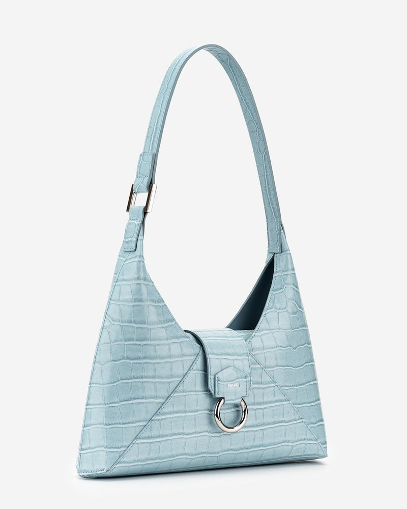 Stella Shoulder Bag - Ice Croc
