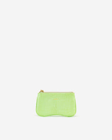 Eva Card Holder - Lime Green Lizard