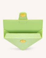 Triangle Mini Box - Lime Green Lizard
