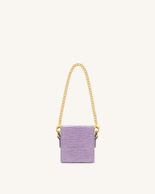 Square Mini Box - Purple Lizard
