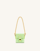 Square Mini Box - Lime Green Lizard