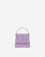 Fae Mini Top Handle Bag - Purple Lizard