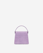 Fae Mini Top Handle Bag - Purple Lizard