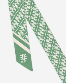 FEI Faux Silk Twill Scarf - Green