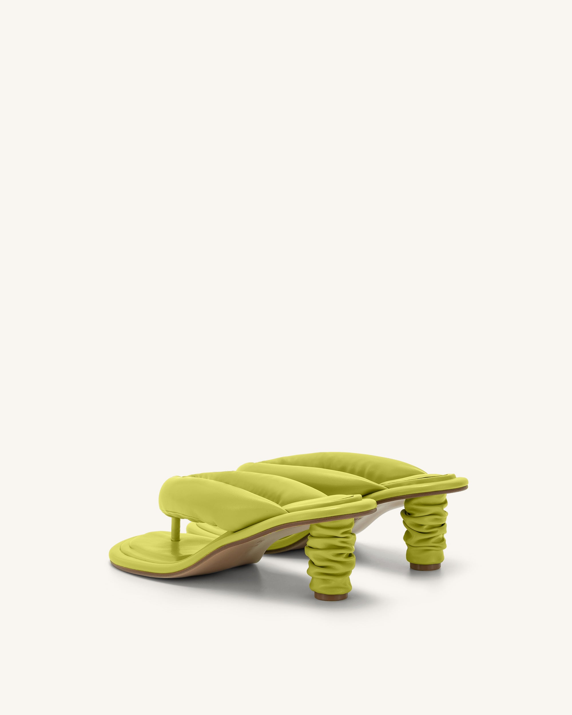 Talia Puffed Sandal - Lime Green - JW PEI