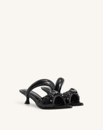 Sara Studded Mule - Black