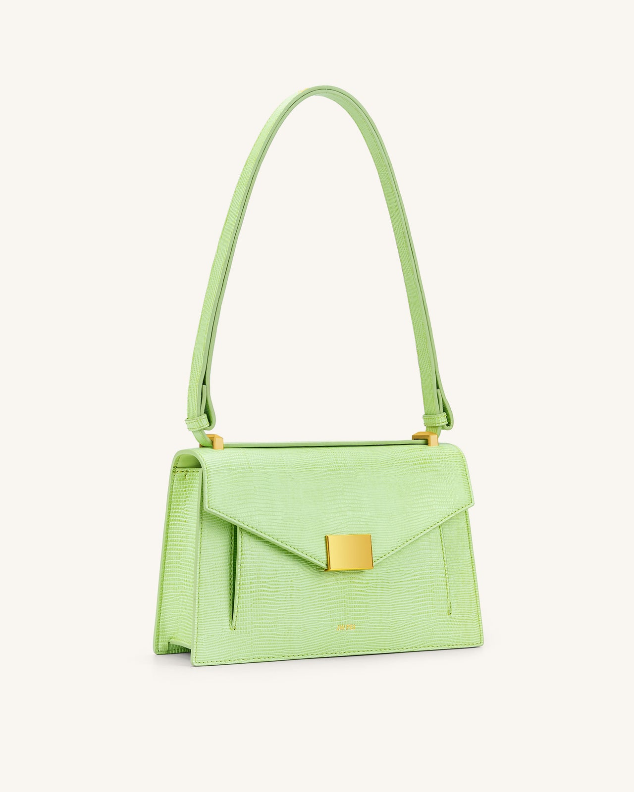 Lilian Bag - Lime Green Lizard