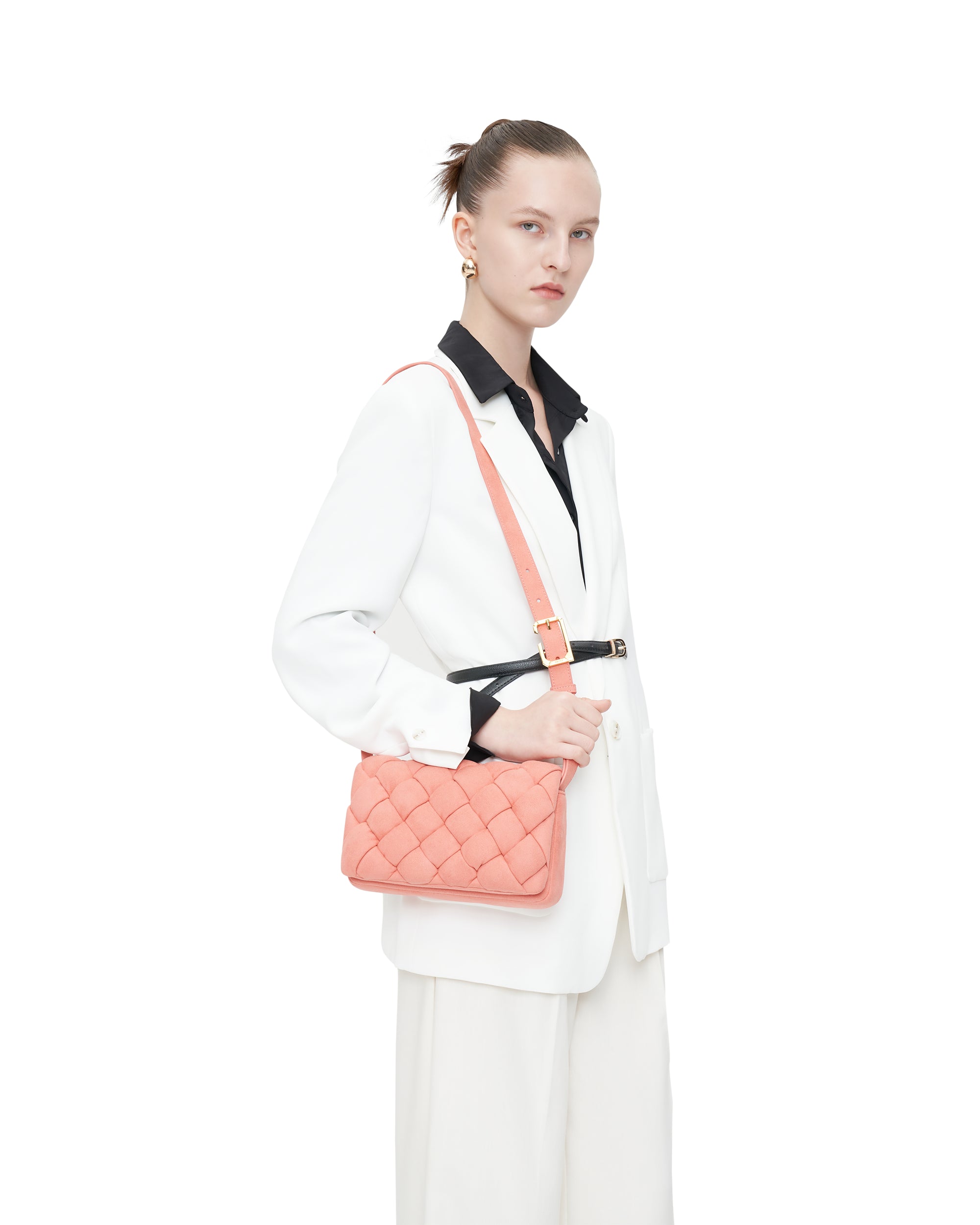 Maze Bag  - Coral Almond