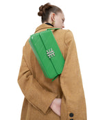 Mira Shoulder Bag - Grass Green
