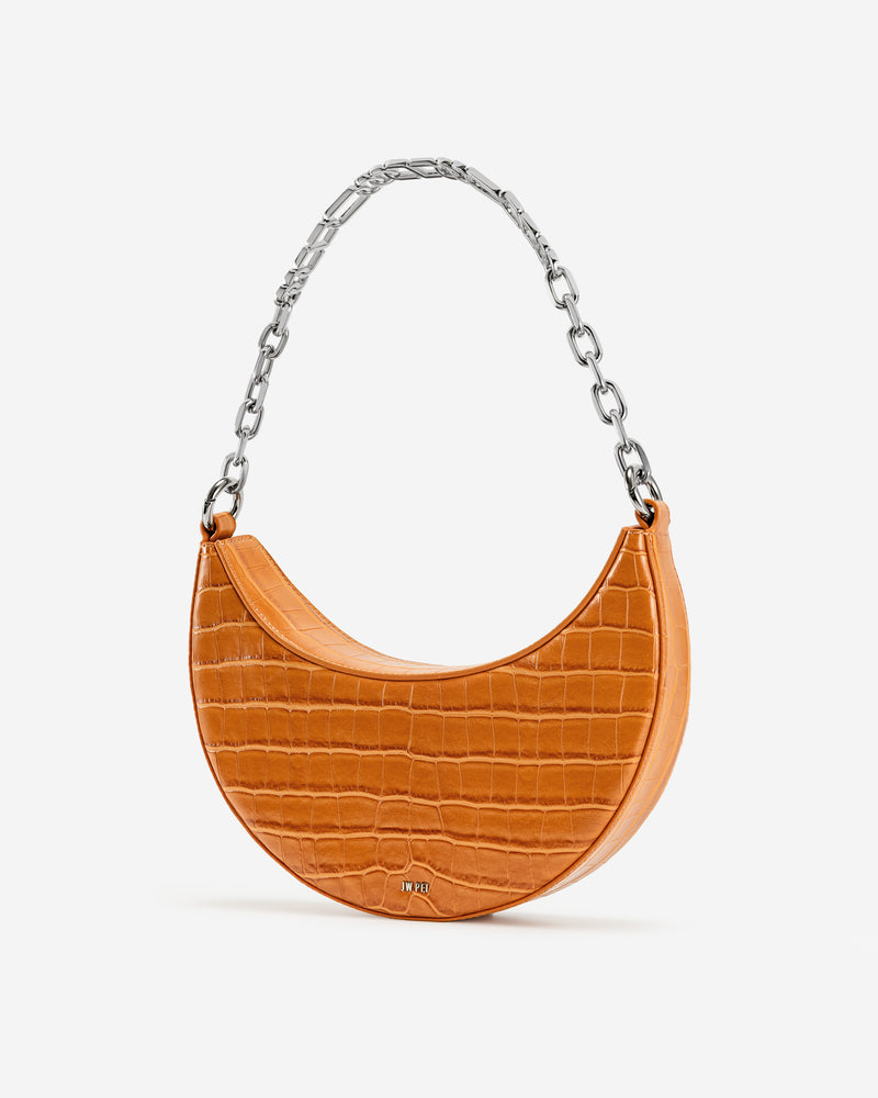 Carly Medium Shoulder Bag - Orange